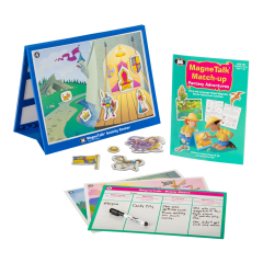 MagneTalk  Match-up Fantasy Story Adventures with Barrier Game Board Stand