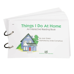 Things I Do At Home – Interactive Reading Book