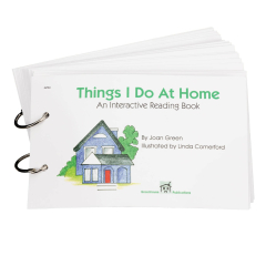 Things I Do At Home Interactive Reading Book