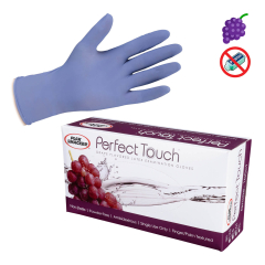 Powder Free Grape Latex Gloves