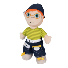 Fidget & Fastening Doll - Boy
