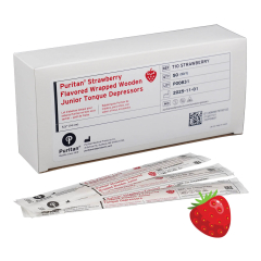 Strawberry Tongue Depressors (50-Pack)