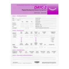 DAYC-2 Physical Development Forms (25)