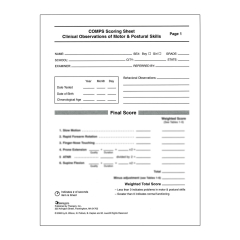 COMPS Scoring Sheet (20)