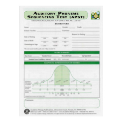 APST Record Forms (25)