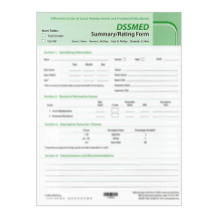 DSSMED Summary/Rating Forms (25)