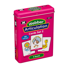 Webber Articulation Cards - K