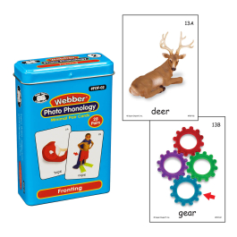Webber Photo Phonology Minimal Pair Cards - Fronting
