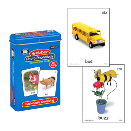 Webber Photo Phonology Minimal Pair Cards - Postvocalic Devoicing