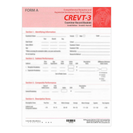 CREVT-3 Form A Examiner Record Booklets (25)