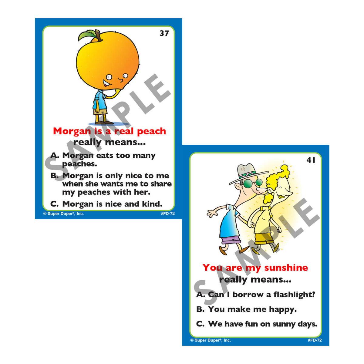 Metaphors & Similes Fun Deck