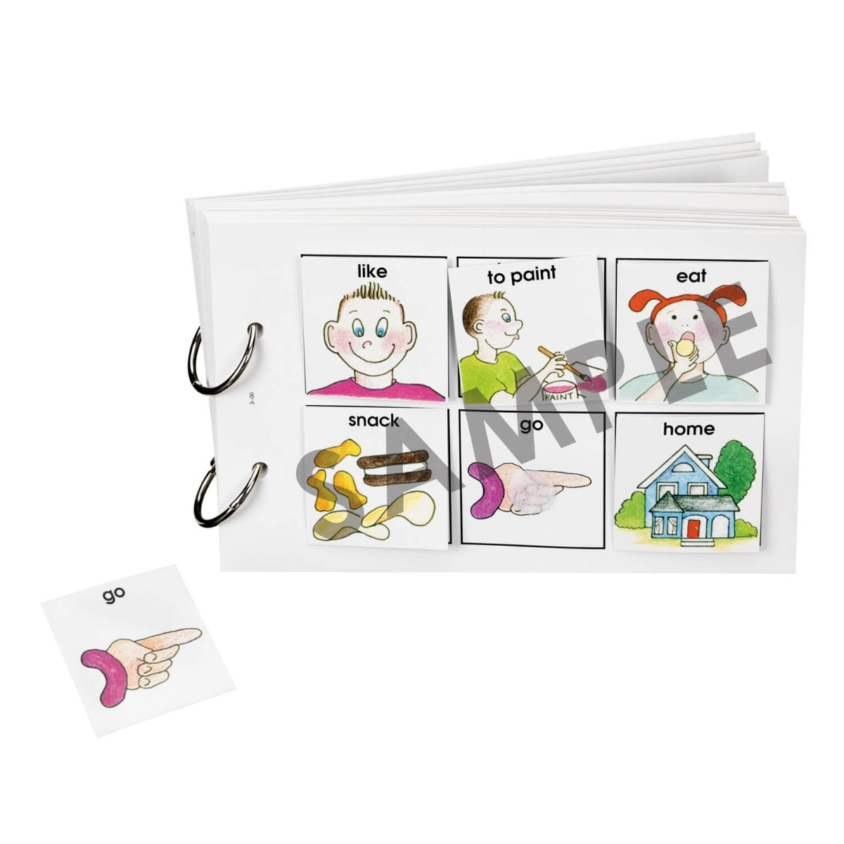 I Go To School Interactive Reading Book