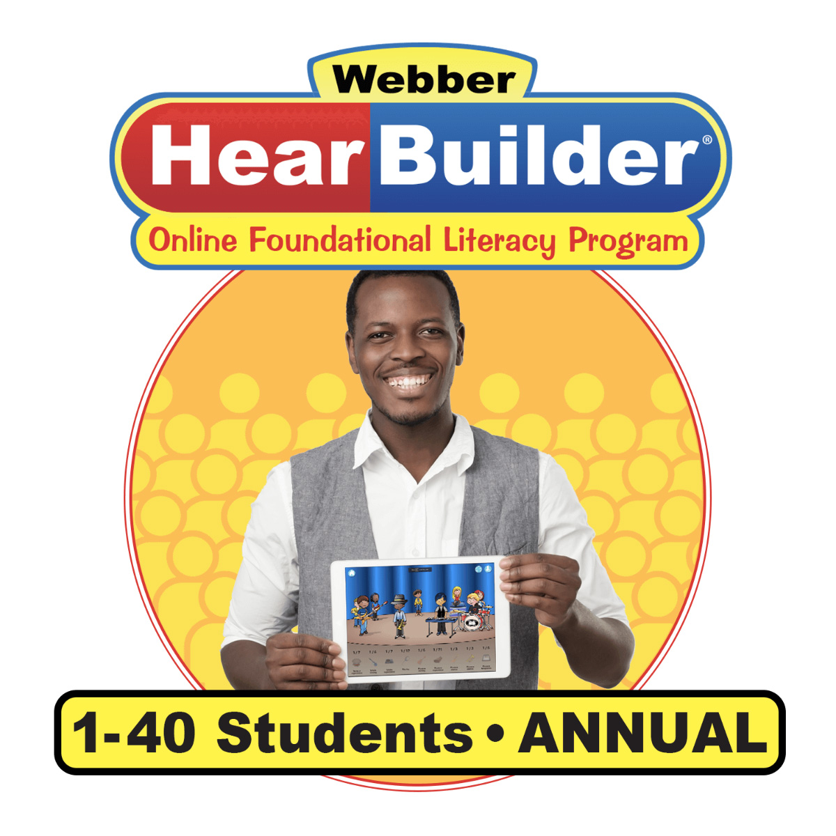 HearBuilder Online Educator+ Yearly Subscription (40 Students 0