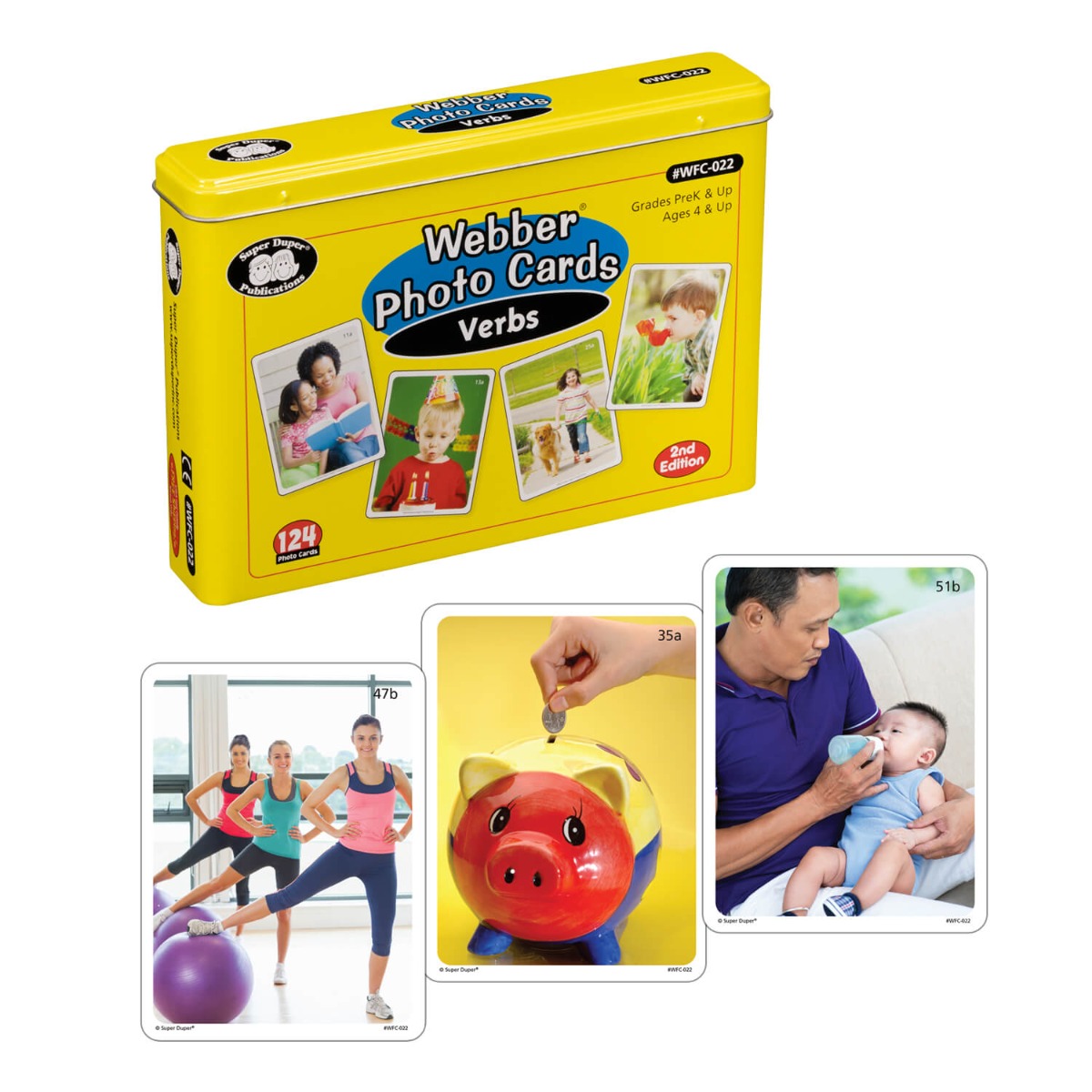 Webber® Photo Cards – Verbs 