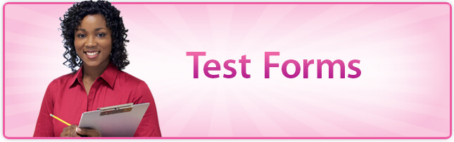 Tests/Assessments Forms