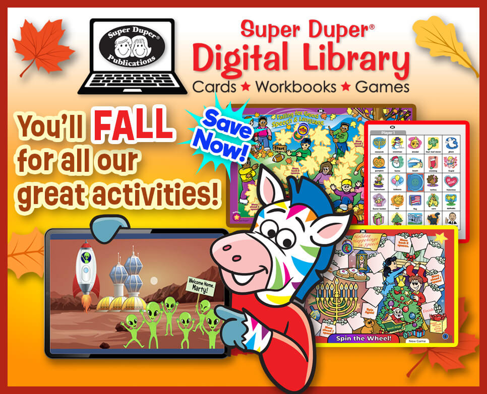 New Wacky Faces Reinforcer Available on The Super Duper Digital Library