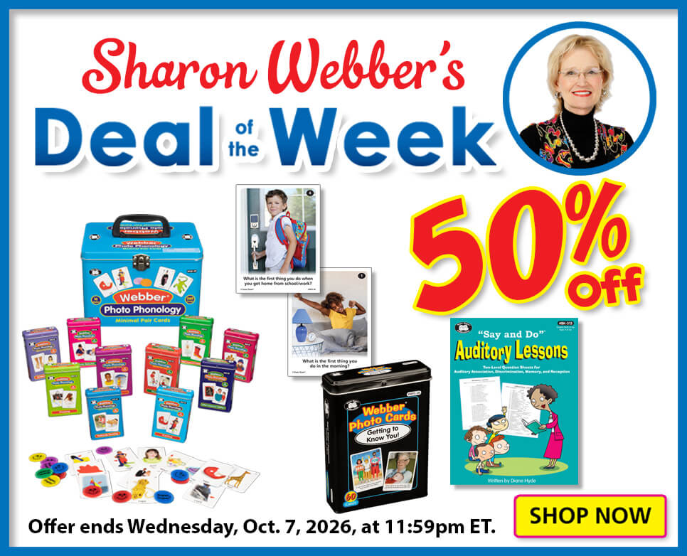 Sharon's Deal - 50% Off Select Products