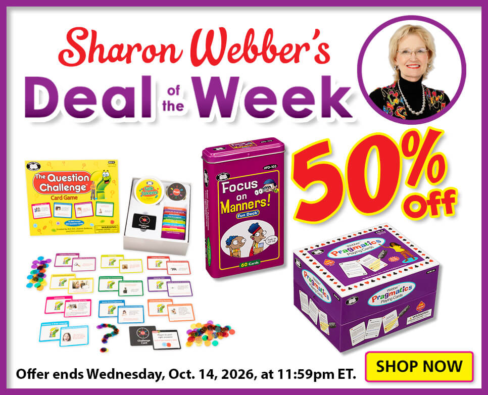 Sharon's Deal - 50% Off Select Products