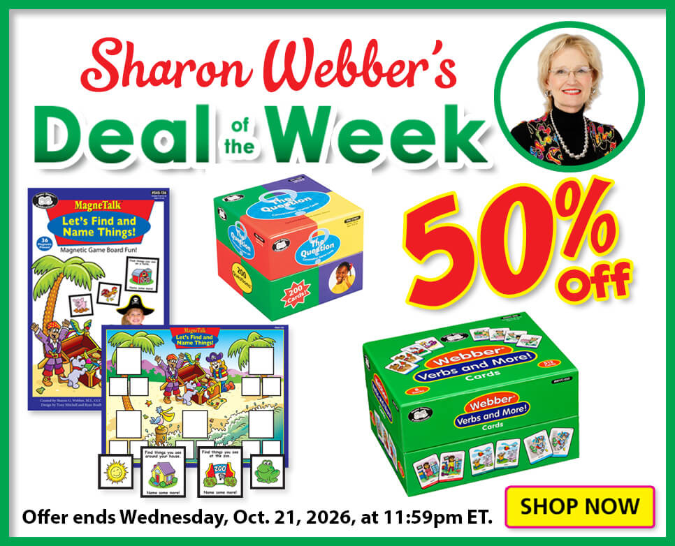 Sharon's Deal - 50% Off Select Products