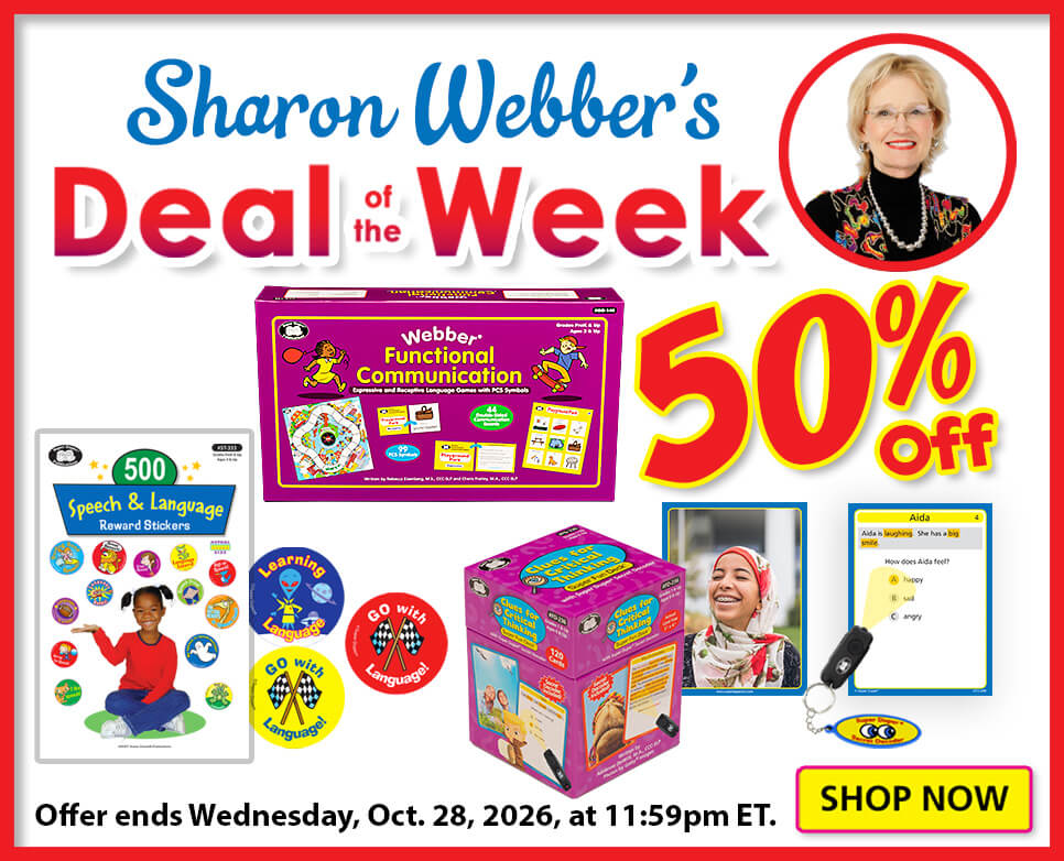 Sharon's Deal - 50% Off Select Products