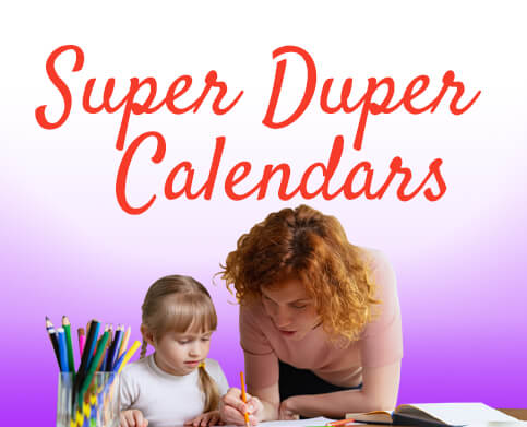 Super Duper Speech Calendars