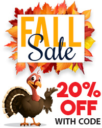 Fall Sale - 20% OFF
