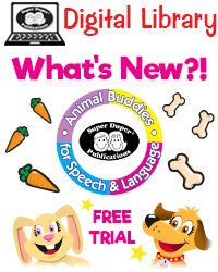 Super Duper Digital Library - Animal Buddies Reinforcer