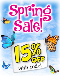 Spring Sale - 15% Off